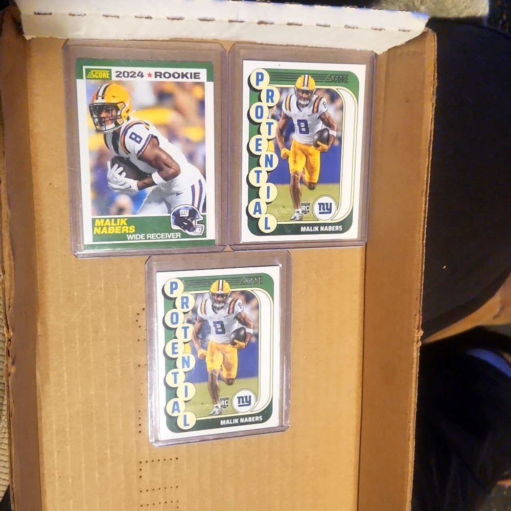 Malik Nabors Score Rookie Lot (3
